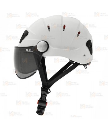 Casco para trabajos verticales color blanco