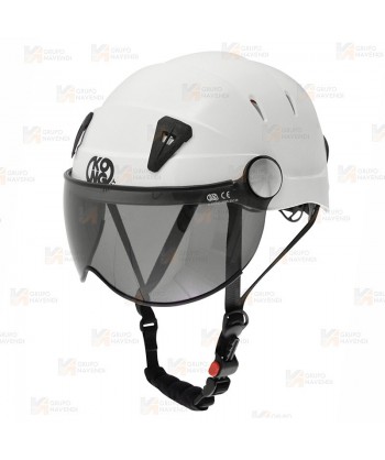 Casco para trabajos verticales color blanco