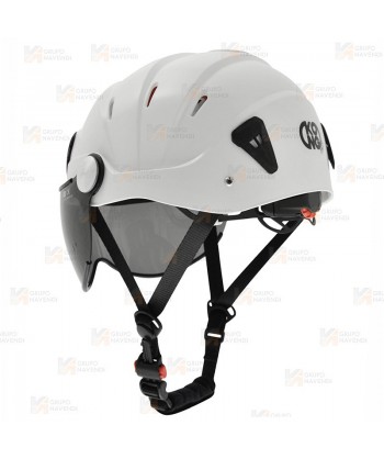Casco para trabajos verticales color blanco