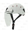Casco para trabajos verticales color blanco