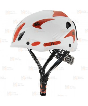 Casco Mouse Work Reflective de Kong para trabajos verticales color blanco