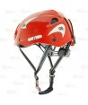 Casco Mouse Work Reflective de Kong para trabajos verticales color rojo