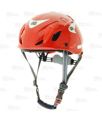 Casco Mouse Work Reflective de Kong para trabajos verticales color rojo