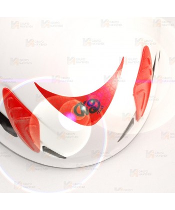 Casco Mouse Work Reflective de Kong para trabajos verticales color blanco