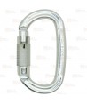 Mosquetón ovalado de aluminio Tri Lock  (26 kN)