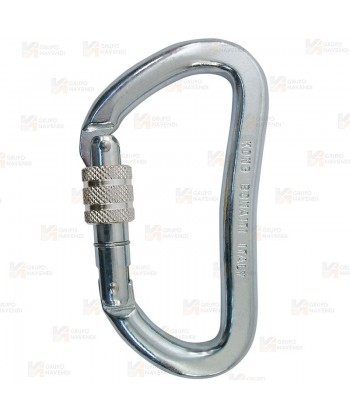 Mosquetón asimétrico de acero inoxidable  Screw Lock