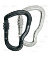 Mosquetón Ferrata de aluminio cierre Tri Lock  (30 kN y 27 Ø)
