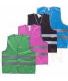 Chaleco con cintas reflectantes