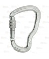 Mosquetón Ferrata de aluminio cierre Tri Lock  (30 kN y 27 Ø)