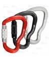 Mosquetón Ferrata de aluminio cierre Twist Lock  (30 kN y 26 Ø)