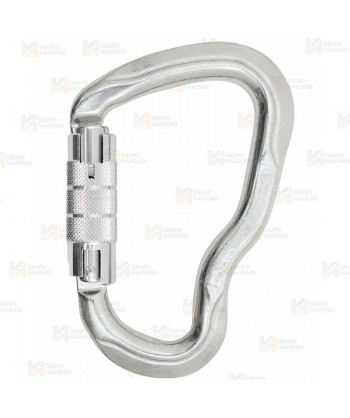 Mosquetón Ferrata de aluminio cierre Twist Lock  (30 kN y 26 Ø)