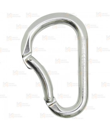 Mosquetón de aluminio de gran apertura con gatillo curvo (Bent Gate)