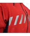 Chaqueta softshell para equipos de rescate color rojo y negro