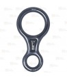 Descensor de aluminio tipo ocho (30kN) color negro