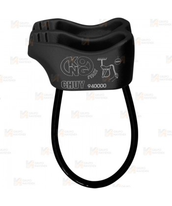Descensor asegurador de aluminio tipo cesta