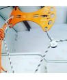 Placa de aluminio multiusos para escalada