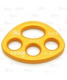 Placa multianclaje de 3 agujeros de aluminio (36 kN)