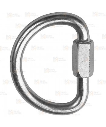 Maillón tipo "D" de acero EN 12275, EN 362 (Ø 10 mm)
