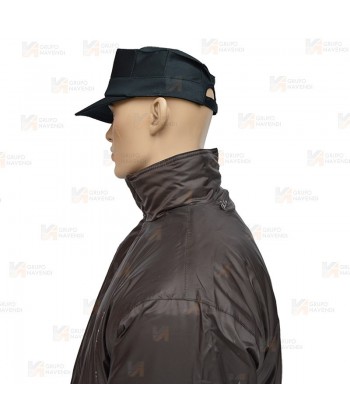 Parka para vigilantes de seguridad color marrón