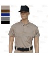 Polo transpirable y antibacteriano de manga corta para vigilantes de seguridad