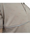 Polo transpirable y antibacteriano de manga corta para vigilantes de seguridad