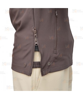Chaqueta con tejido Softshell de triple capa para vigilante de seguridad