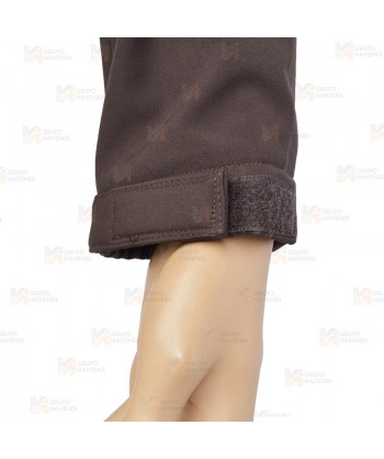 Chaqueta con tejido Softshell de triple capa para vigilante de seguridad
