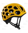 Casco HEX de Singing Rock para escalada, alpinismo color amarillo