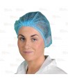 Gorro desechable doble goma color azul