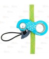 Bloqueador deslizante para cuerdas de 8 mm a 13 mm.