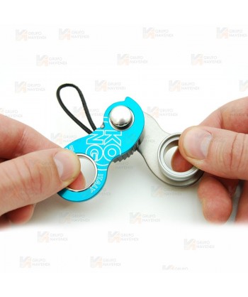 Bloqueador deslizante para cuerdas de 8 mm a 13 mm.
