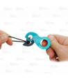 Bloqueador deslizante para cuerdas de 8 mm a 13 mm.
