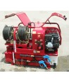 Bancada con motor Honda y bomba de 40 Bar y 50L/min (400 litros)