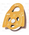 Polea grande para cuerdas hasta de 13 mm (32kN) color naranja