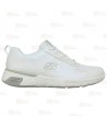 Zapatilla Skechers con cordones Marsing Gmina Sr  para mujer color blanco
