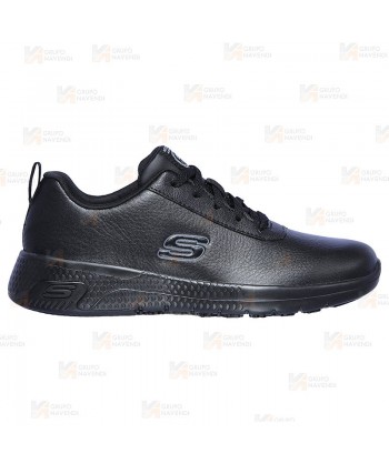 Zapatilla Skechers con cordones Marsing Gmina Sr  para mujer color negro