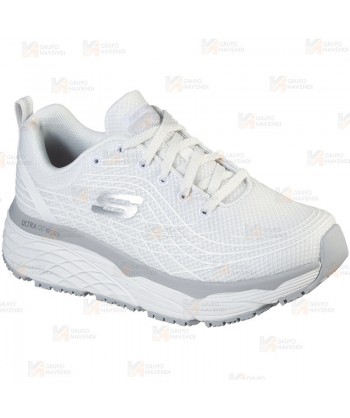 Zapatilla Skechers Max Cushioning Elite Sr  para mujer color blanco