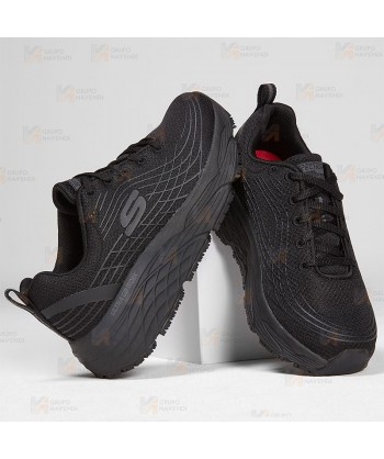 Zapatilla Skechers Max Cushioning Elite Sr  para mujer color negro