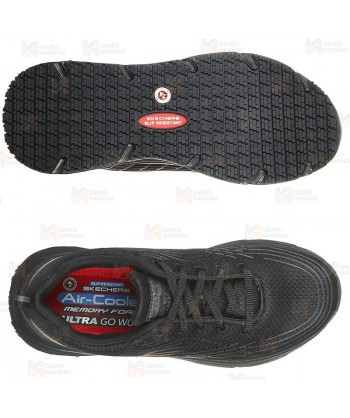 Zapatilla Skechers Max Cushioning Elite Sr  para mujer color negro