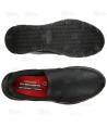 Mocasín laboral Skechers Nampa Groton para hombre. Color negro