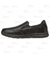 Mocasín laboral Skechers Nampa Groton para hombre. Color negro