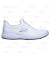 Zapatilla laboral Skechers Squad SR Myton para hombrer color blanco
