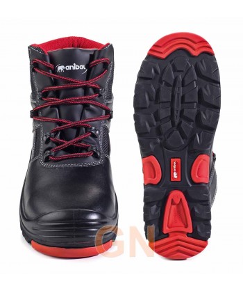 Botas no metálicas con suela aislante de nitrilo para el calor radiante S3 HI CI HRO SRC WR E A