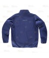 Cazadora deportiva con tejido Ripstop marino/rojo