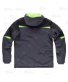 Parka deportiva acolchada con capucha en tejido Ripstop