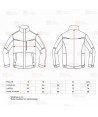 Chaqueta laboral con tejido Canvas