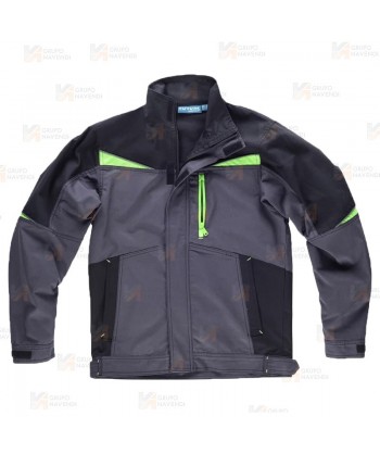 Chaqueta laboral con tejido Canvas