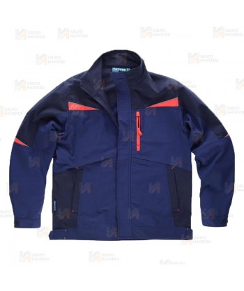 Chaqueta laboral con tejido Canvas
