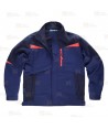 Chaqueta laboral con tejido Canvas