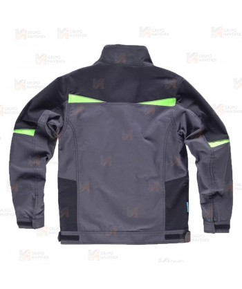Chaqueta laboral con tejido Canvas